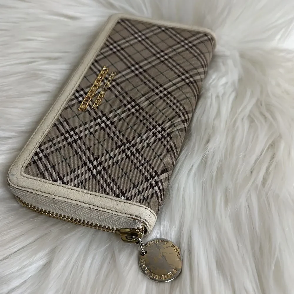 💯Authentic Burberry Blue Label Long Wallet 🍀